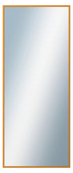 DANTIK - Zrkadlo v rámu, rozmer s rámom 50x120 cm z lišty Hliník oranžová (7269217)