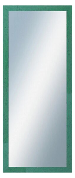 DANTIK - Zrkadlo v rámu, rozmer s rámom 50x120 cm z lišty RETRO zelená (2535)