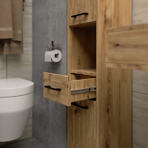 Ak furniture Kúpeľňová skrinka FIN II 30 cm dub artisan
