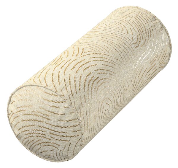 Poťah na valček Ektorp farba produktu béžová látka lesklá, zapletaná, vzorované