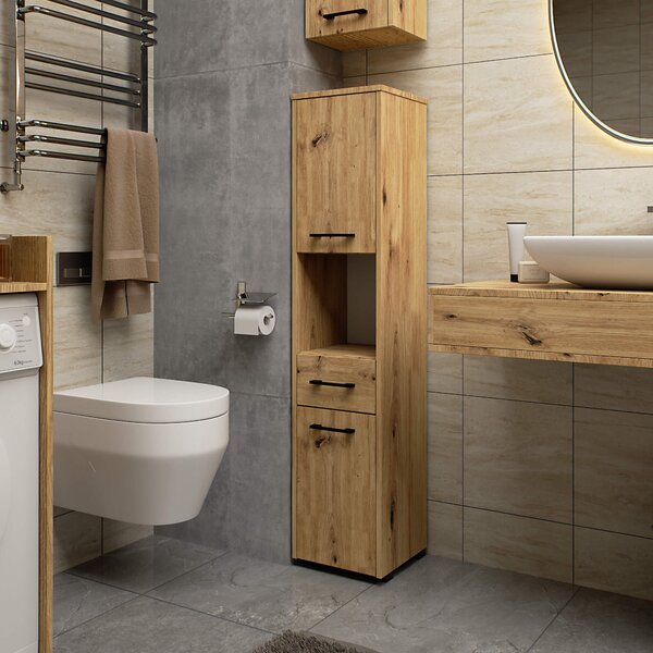Ak furniture Kúpeľňová skrinka FIN II 30 cm dub artisan