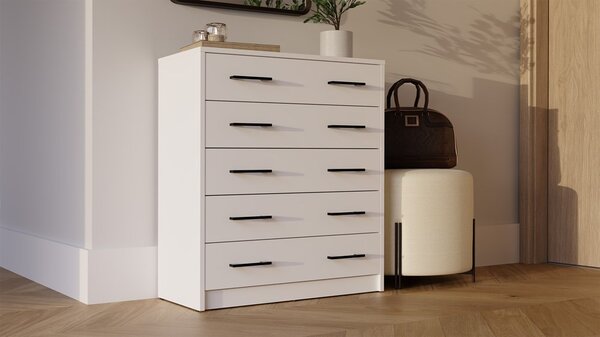TP Living Botník Alex 74 cm bílý