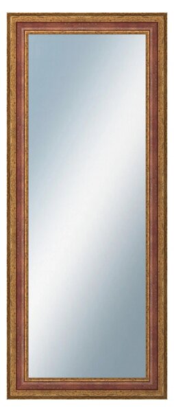 DANTIK - Zrkadlo v rámu, rozmer s rámom 50x120 cm z lišty HRAD červená (3006)