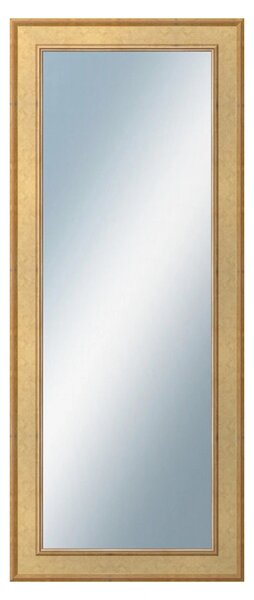 DANTIK - Zrkadlo v rámu, rozmer s rámom 50x120 cm z lišty TOOTH zlatá (2778)