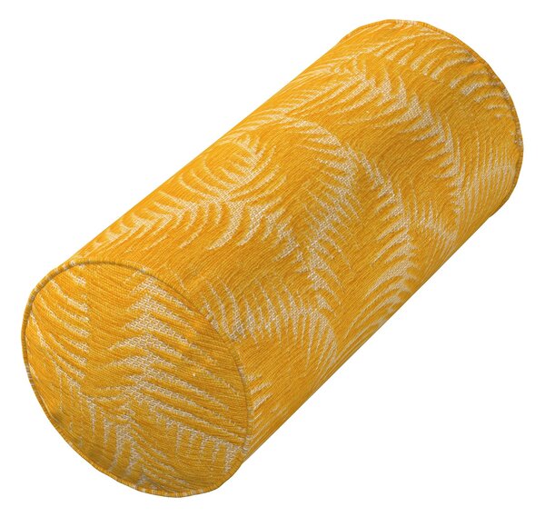 Poťah na valček Ektorp farba produktu žltá látka zapletaná, vzorované