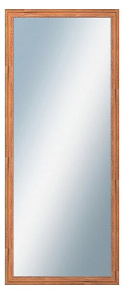 DANTIK - Zrkadlo v rámu, rozmer s rámom 50x120 cm z lišty LYON hnedá (2750)
