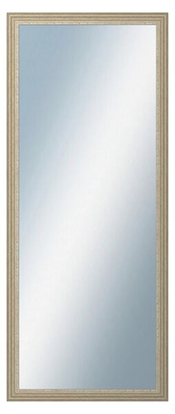 DANTIK - Zrkadlo v rámu, rozmer s rámom 50x120 cm z lišty LYON strieborná (2704)