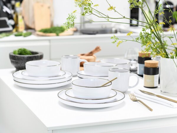 KOMBINOVANÝ SERVIS 30-dielne kamenina Creatable - Online Only bytové doplnky, Online Only