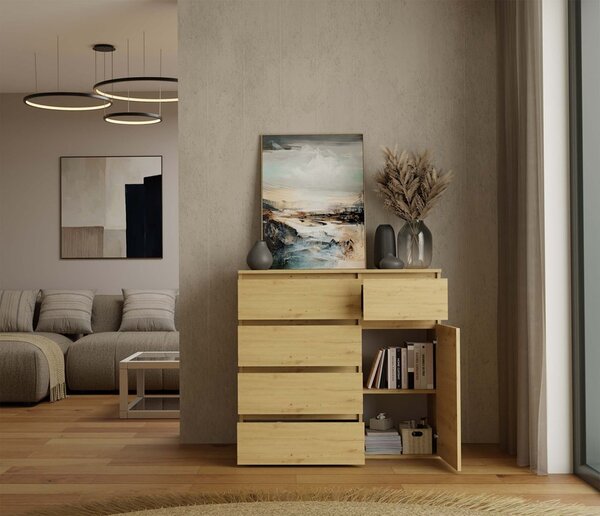 TP Living Komoda Malwa 1D5S 100 cm dub Artisan