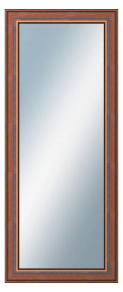 DANTIK - Zrkadlo v rámu, rozmer s rámom 50x120 cm z lišty ANGLIE hnedá (561)