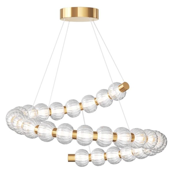 Maytoni MOD555PL-L35G3K - LED Luster na lanku AMULET LED/40W/230V 3000K zlatá