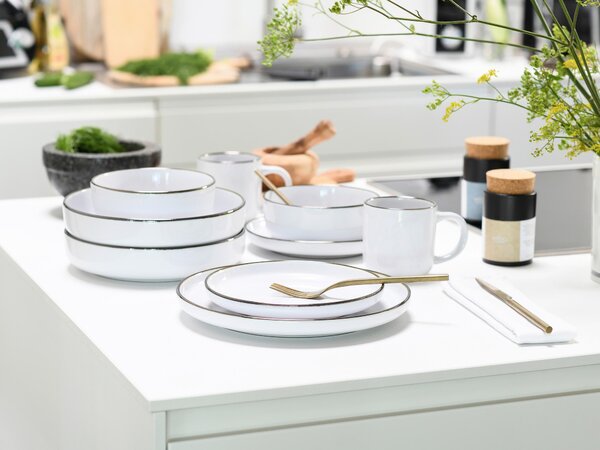 KOMBINOVANÝ SERVIS 10-dielne kamenina Creatable - Online Only bytové doplnky, Online Only