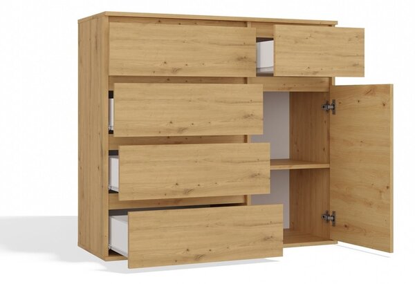 TP Living Komoda Malwa 1D5S 100 cm dub Artisan