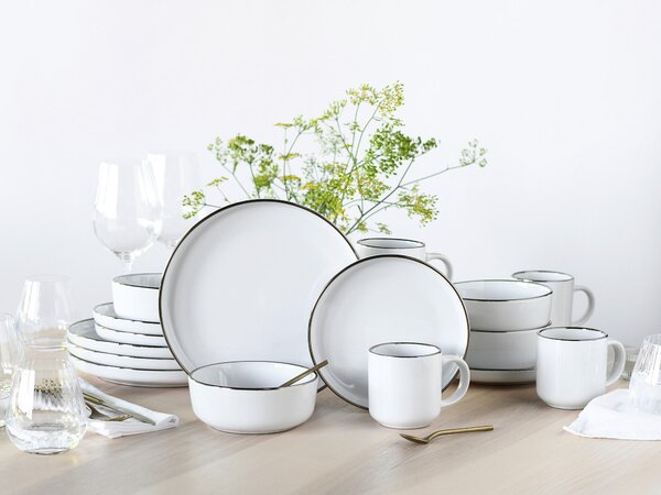 KOMBINOVANÝ SERVIS 16-dielne kamenina Creatable - Online Only bytové doplnky, Online Only