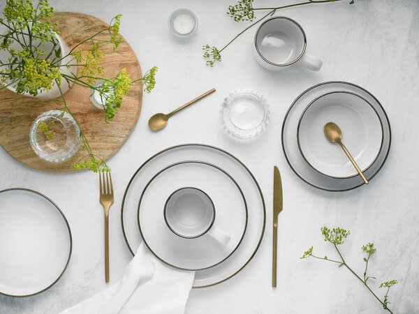 KOMBINOVANÝ SERVIS 16-dielne kamenina Creatable - Online Only bytové doplnky, Online Only