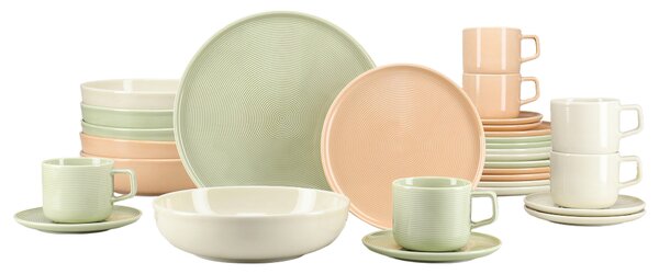 KOMBINOVANÝ SERVIS 30-dielne porcelán Creatable - Online Only bytové doplnky, Online Only