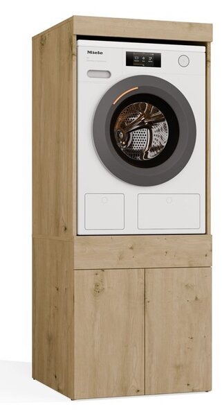 TP Living Koupelnová skříňka na pračku Pola Twin dub Artisan