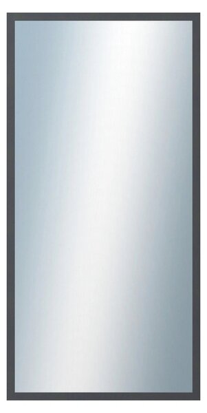 DANTIK - Zrkadlo v rámu, rozmer s rámom 50x100 cm z lišty KASETTE šedá (2758)