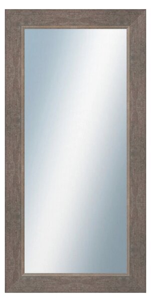 DANTIK - Zrkadlo v rámu, rozmer s rámom 50x100 cm z lišty TOMAS šedá veľká (3030)