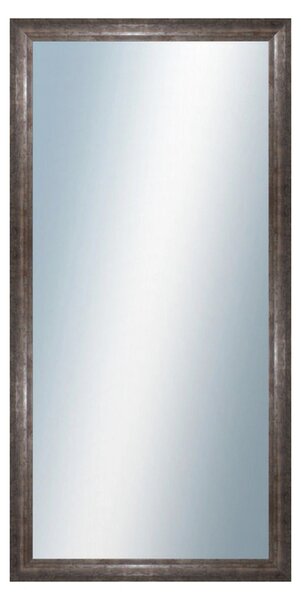 DANTIK - Zrkadlo v rámu, rozmer s rámom 50x100 cm z lišty NEVIS šedá (3053)