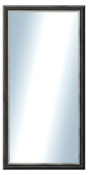 DANTIK - Zrkadlo v rámu, rozmer s rámom 50x100 cm z lišty Anversa čierna AG (3150)
