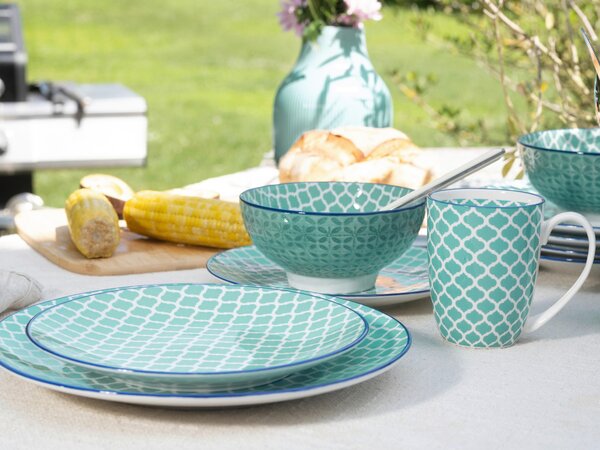 KOMBINOVANÝ SERVIS 16-dielne kamenina Creatable - Online Only bytové doplnky, Online Only