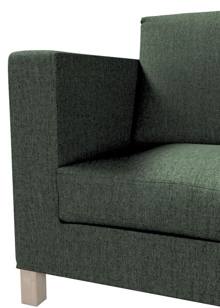 Poťah na sedačku Karlanda (pre 3 osoby,nerozkladacia,krátky) farba produktu zelená látka zapletaná