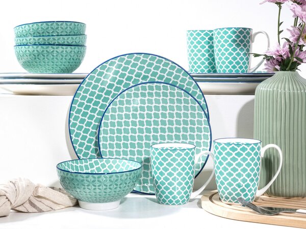 KOMBINOVANÝ SERVIS 16-dielne kamenina Creatable - Online Only bytové doplnky, Online Only