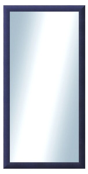 DANTIK - Zrkadlo v rámu, rozmer s rámom 50x100 cm z lišty LEDVINKA modrá (1444)