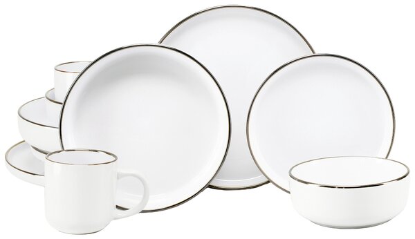 KOMBINOVANÝ SERVIS 10-dielne kamenina Creatable - Online Only bytové doplnky, Online Only