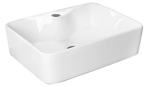 TP Living Závěsná skříňka s deskou a umyvadlem Nel 2S 80 cm bílá