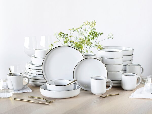 KOMBINOVANÝ SERVIS 30-dielne kamenina Creatable - Online Only bytové doplnky, Online Only