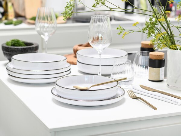 KOMBINOVANÝ SERVIS 30-dielne kamenina Creatable - Online Only bytové doplnky, Online Only