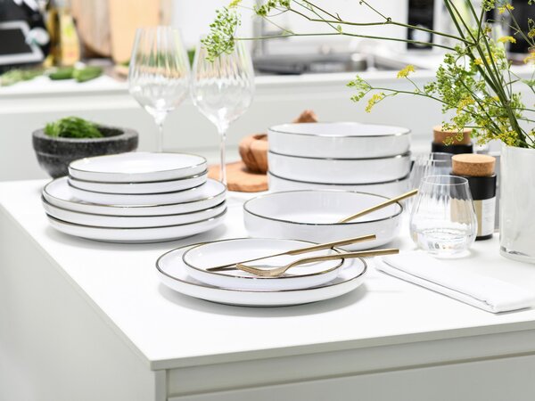 KOMBINOVANÝ SERVIS 30-dielne kamenina Creatable - Online Only bytové doplnky, Online Only