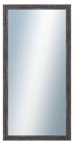 DANTIK - Zrkadlo v rámu, rozmer s rámom 50x100 cm z lišty LYON čierna (2705)