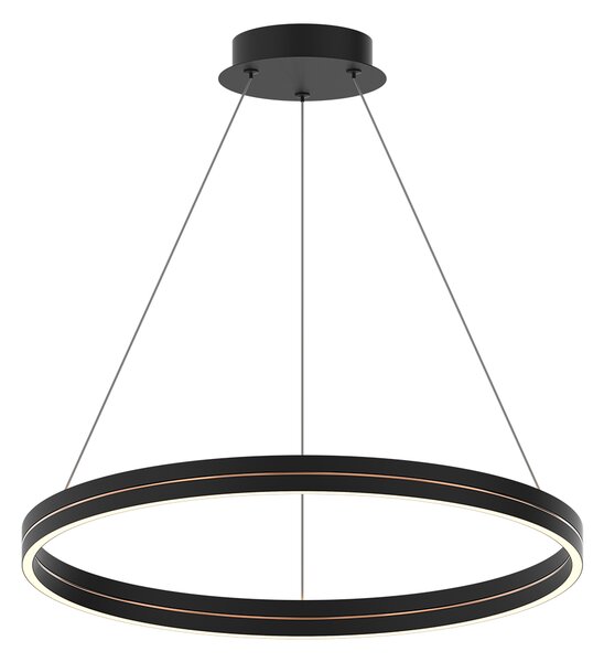 Závesné LED svietidlo Gravity, 1x LED 36w, 4000k, b