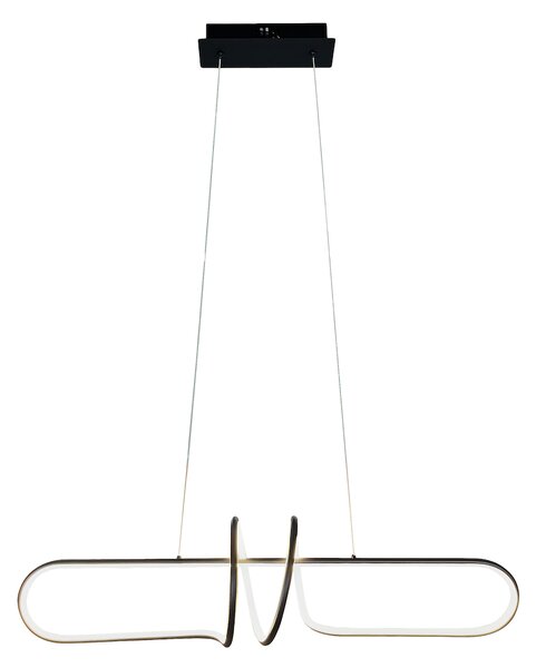 Závesné LED svietidlo Vertigo, 1x LED 54w, 4000k, b
