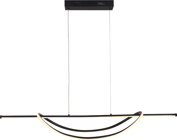 Závesné LED svietidlo Ambar, 2x LED 35w, 4000k, b