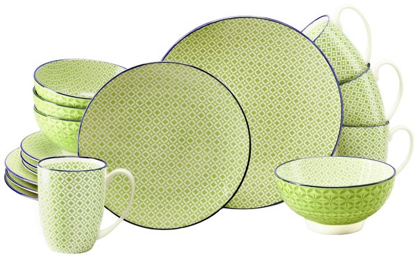 KOMBINOVANÝ SERVIS 16-dielne kamenina Creatable - Online Only bytové doplnky, Online Only