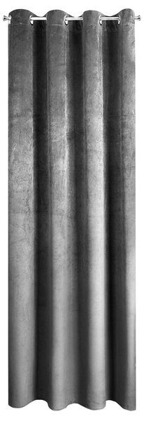 ZATEMŇOVACÍ ZÁVES NA KRÚŽKOCH PIERRE 140X250 CM SIVÁ