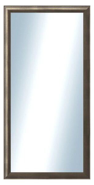 DANTIK - Zrkadlo v rámu, rozmer s rámom 50x100 cm z lišty Ferrosa grafit (3141)