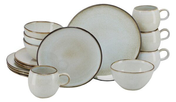 KOMBINOVANÝ SERVIS 16-dielne kamenina Creatable - Online Only bytové doplnky, Online Only