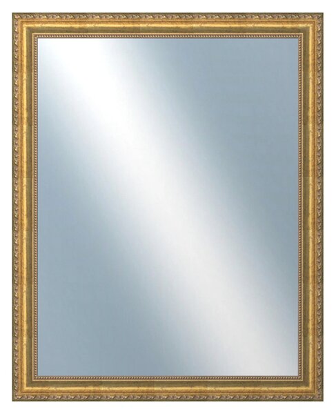 DANTIK - Zrkadlo v rámu, rozmer s rámom 80x100 cm z lišty KLASIK zlatá (2824)