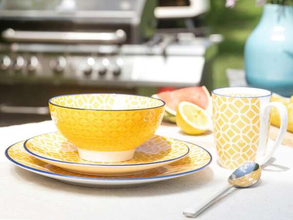 KOMBINOVANÝ SERVIS 16-dielne kamenina Creatable - Online Only bytové doplnky, Online Only