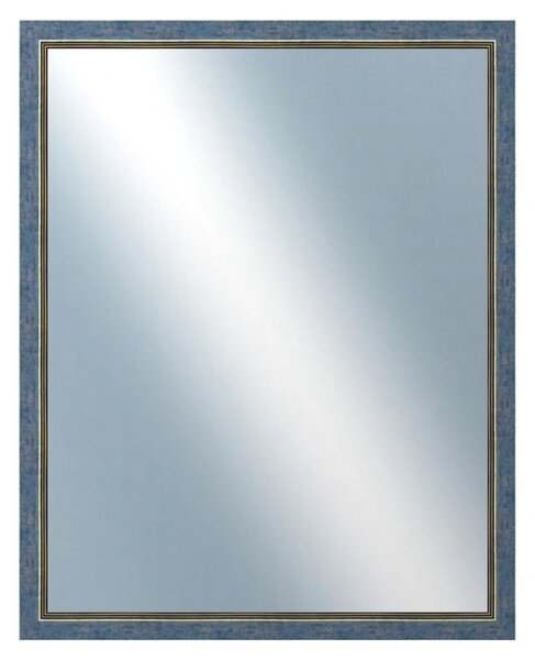 DANTIK - Zrkadlo v rámu, rozmer s rámom 80x100 cm z lišty CARRARA šedá (2949)