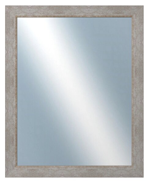 DANTIK - Zrkadlo v rámu, rozmer s rámom 80x100 cm z lišty TOMAS biela veľká (3032)