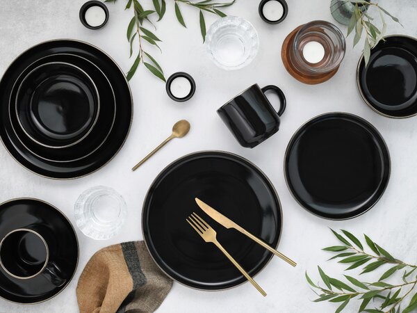 KOMBINOVANÝ SERVIS 16-dielne kamenina Creatable - Online Only bytové doplnky, Online Only