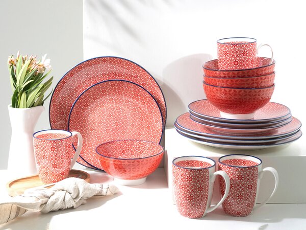 KOMBINOVANÝ SERVIS 16-dielne kamenina Creatable - Online Only bytové doplnky, Online Only