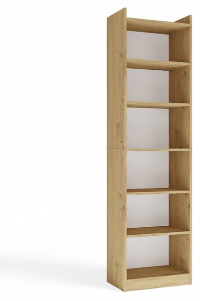 TP Living Kancelářský regál Rimini 50 cm dub Artisan