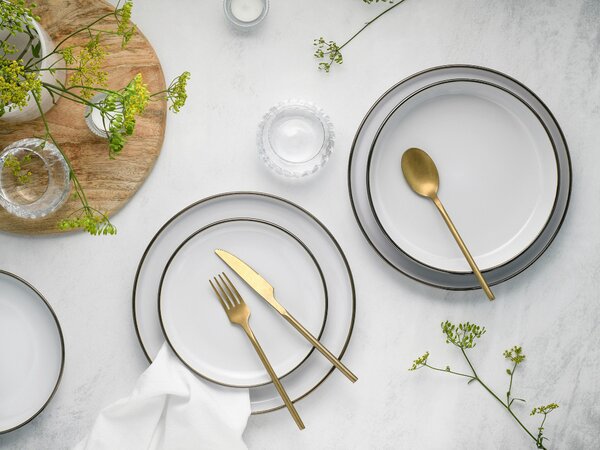 JEDÁLENSKÝ SERVIS kamenina Creatable - Online Only bytové doplnky, Online Only